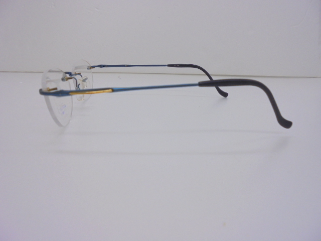 【KCM】glas-154★展示品★【effile-II by PENTAX】メガネフレーム リムレス フチなし　51□16-137　Ti-P　眼鏡/めがね　日本製_画像3