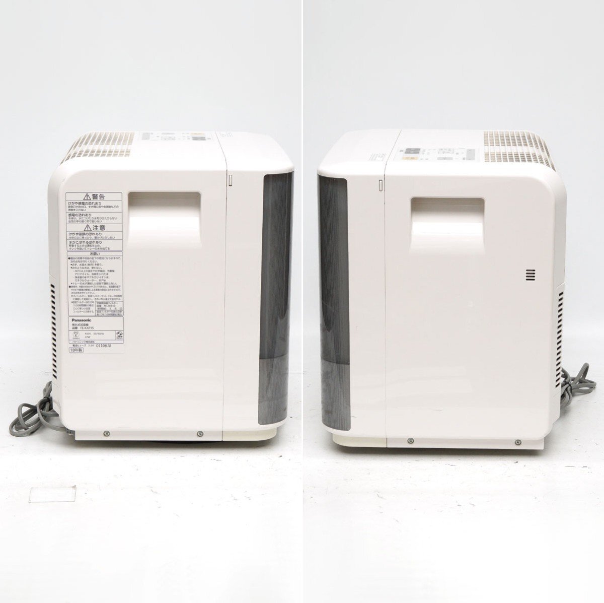 Panasonic ノー FE-KXF15 気化式加湿機 2018年製 nanoe Panasonic ノー FE-KXF15 気化式加湿機 2018年製 nanoe