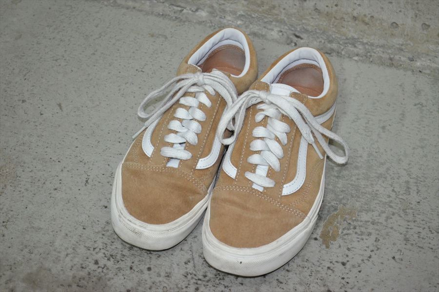 バンズ　VANS　レザー　スニーカー　シューズ靴　24cm D7021