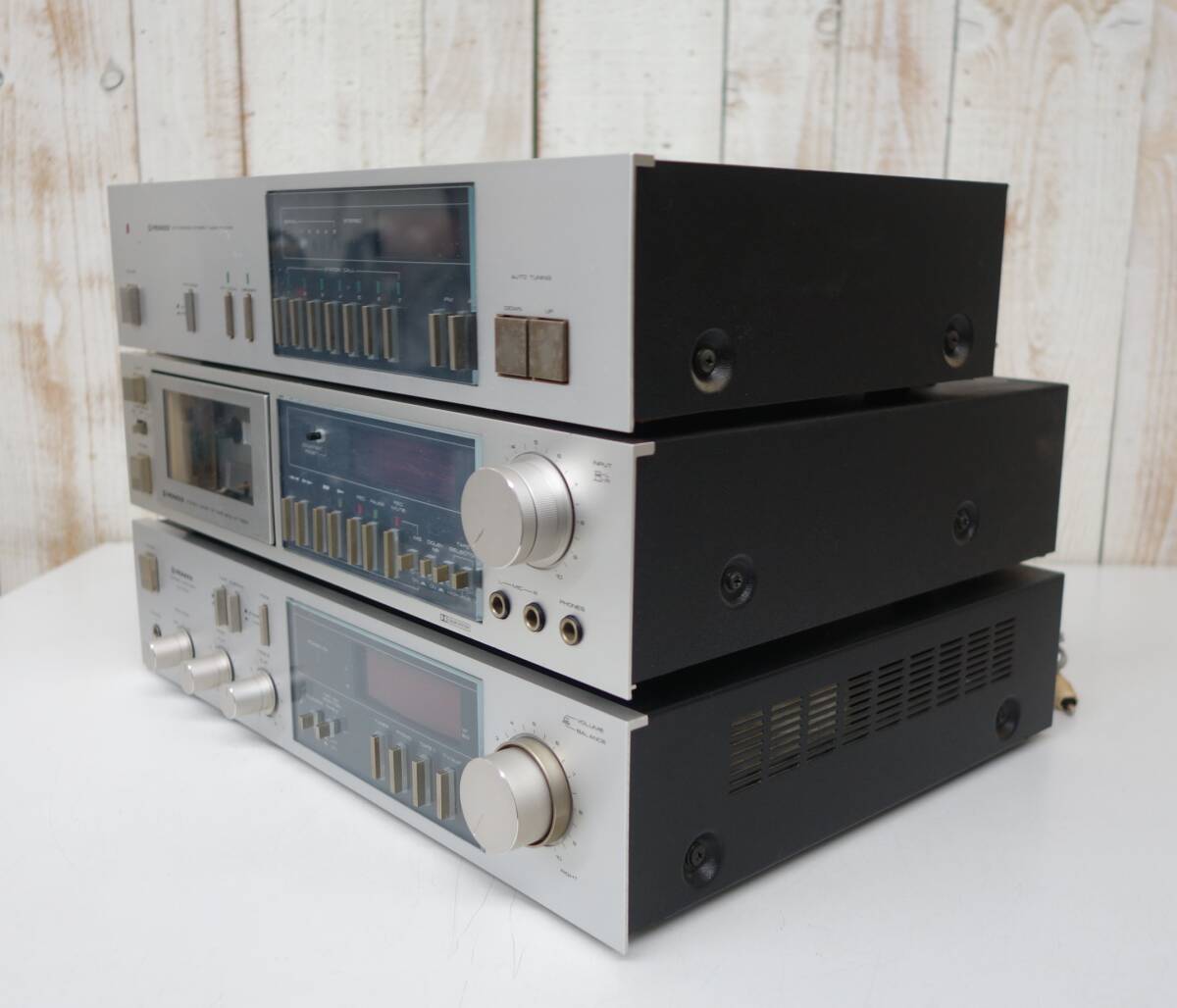  retro аудио Showa Retro подлинная вещь *PIONEER Pioneer акционерное общество * усилитель SA-7000 * кассетная дека CT-7000 * тюнер TX-7000