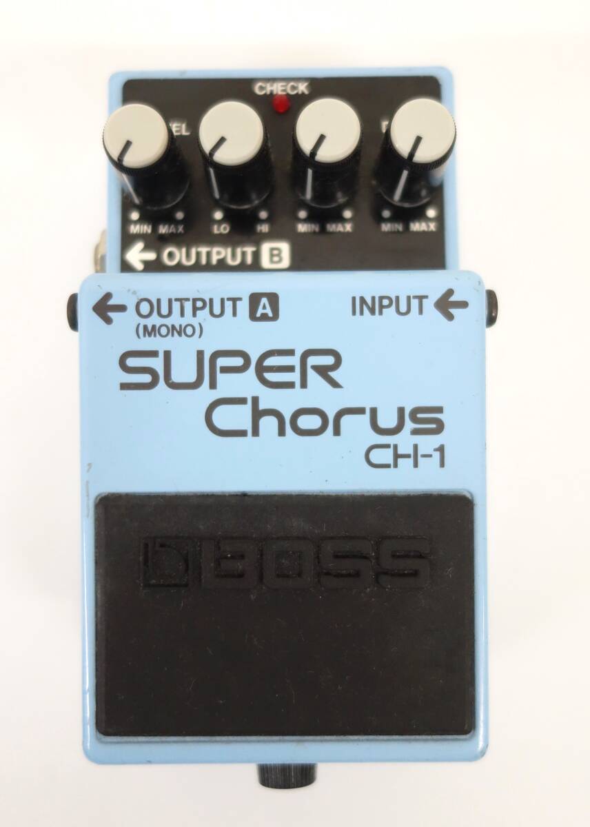 レトロミュージック ＊Product of Roland ＊BOSS ボス＊SUPER Chorus 　エフェクター　スーパーコーラス ＊MODEL CH-1 　