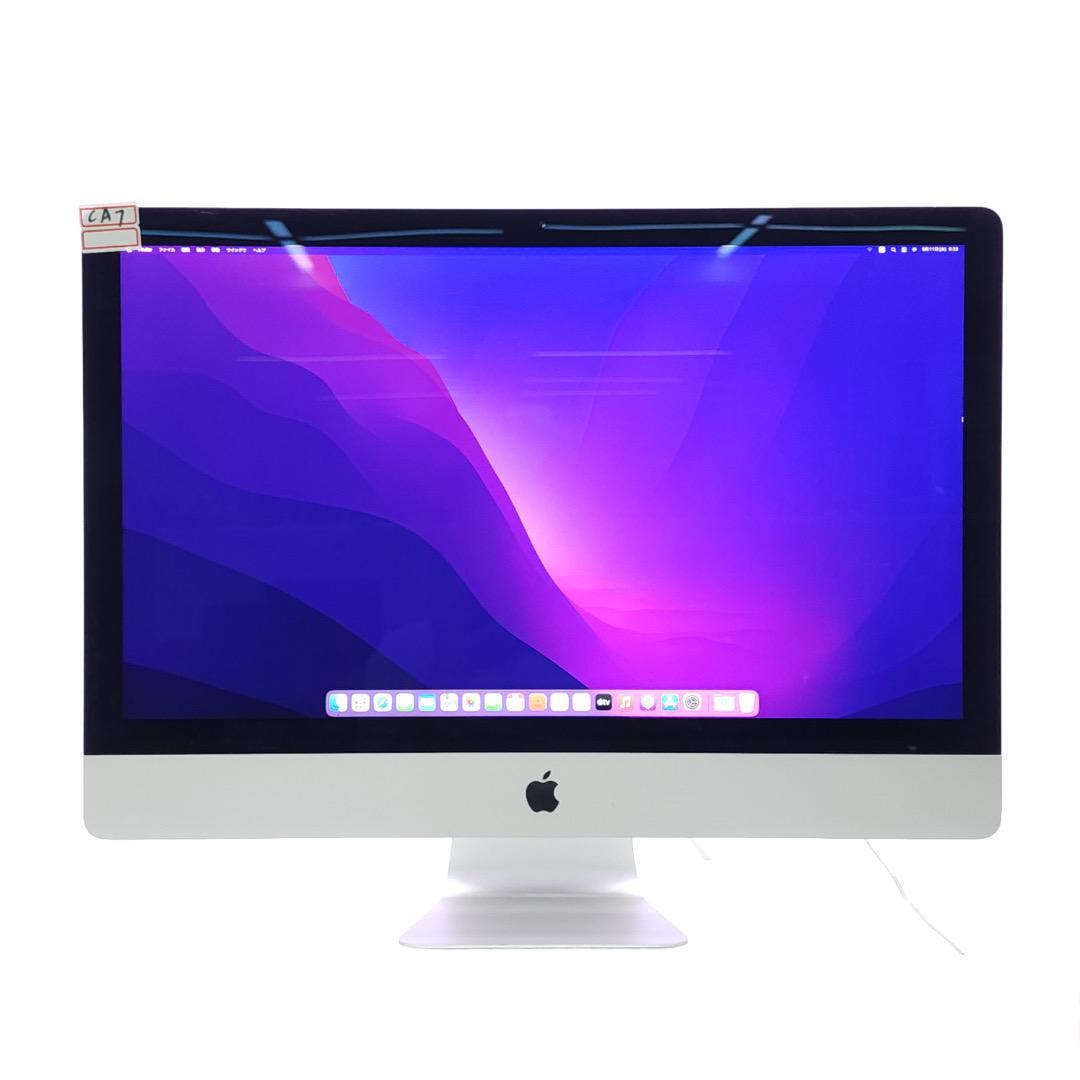 iMac/2019/5K/i9/16GB/500GB/SSD換装/CA7