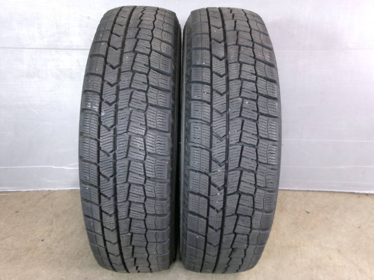 [8.7&8.6 мм ]165/65R14 Dunlop WINTER MAXX WM02*2 шт. комплект 41212 my18 осмотр ) бак Roo mi- Hustler Solio Delica D:2 высокий 