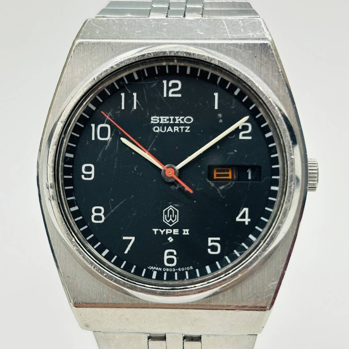 SEIKO セイコー TYPE Ⅱ タイプ2 0903-6000 デイデイト クォーツ QZ 電池式 SS ブラック 黒 文字盤 メンズ 男性用 腕時計 K2066(セイコー)|売買されたオークション情報、Yahoo!オークション(旧ヤフオク!) の商品情報をアーカイブ公開 - オークファン(aucfan.com) SEIKO セイコー TYPE Ⅱ タイプ2 0903-6000 デイデイト クォーツ QZ 電池式 SS ブラック 黒 文字盤 メンズ 男性用 腕時計 K2066(セイコー)|売買されたオークション情報、Yahoo!オークション(旧ヤフオク!) の商品情報をアーカイブ公開 - オークファン(aucfan.com)