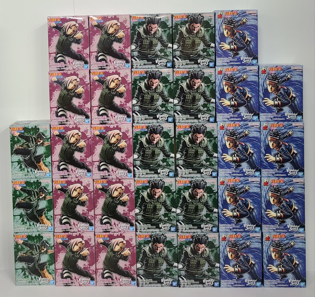 【未開封】 NARUTO ナルト VIBRATION STARS マイト・ガイ サクラ ロック・リー オビト 計３２体セット まとめセット