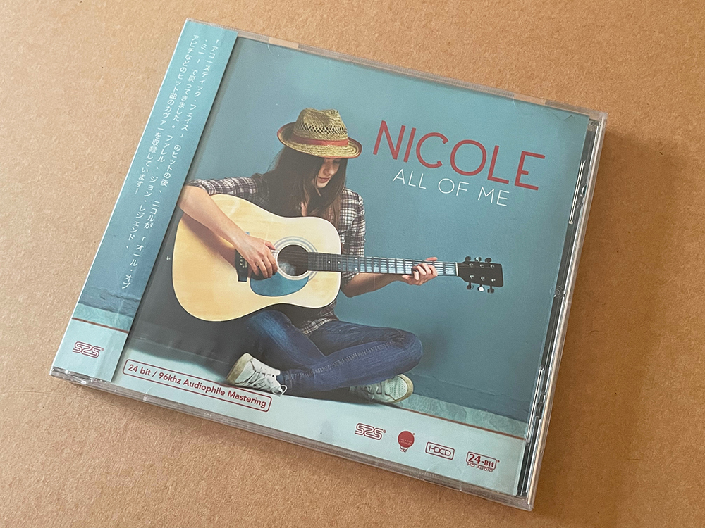 HDCD nicole/all of me 新品未開(kāi)封