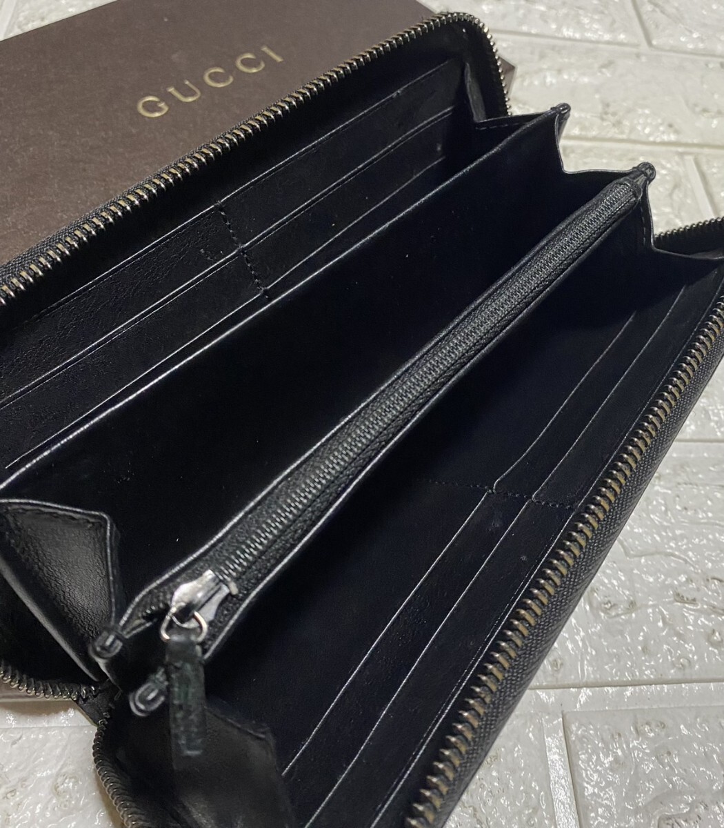 正規品/鑑定済み GUCCIシマGGラウンドジップ長財布/型番307987 正規品/鑑定済み GUCCIシマGGラウンドジップ長財布/型番307987