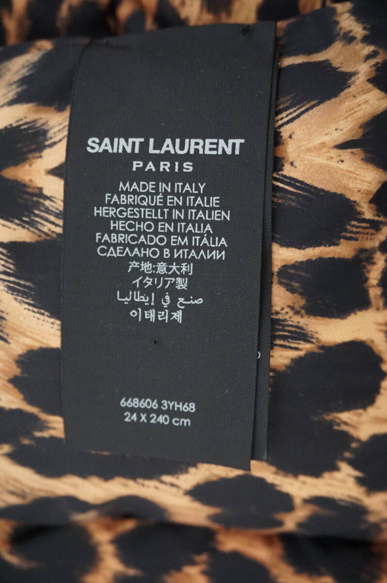 [ прекрасный товар ]SAINT LAURENT by Anthony Vaccarellopa dead muffler [2021-2022a/w] солнечный rolan Париж Anthony va Calle roparis палантин 