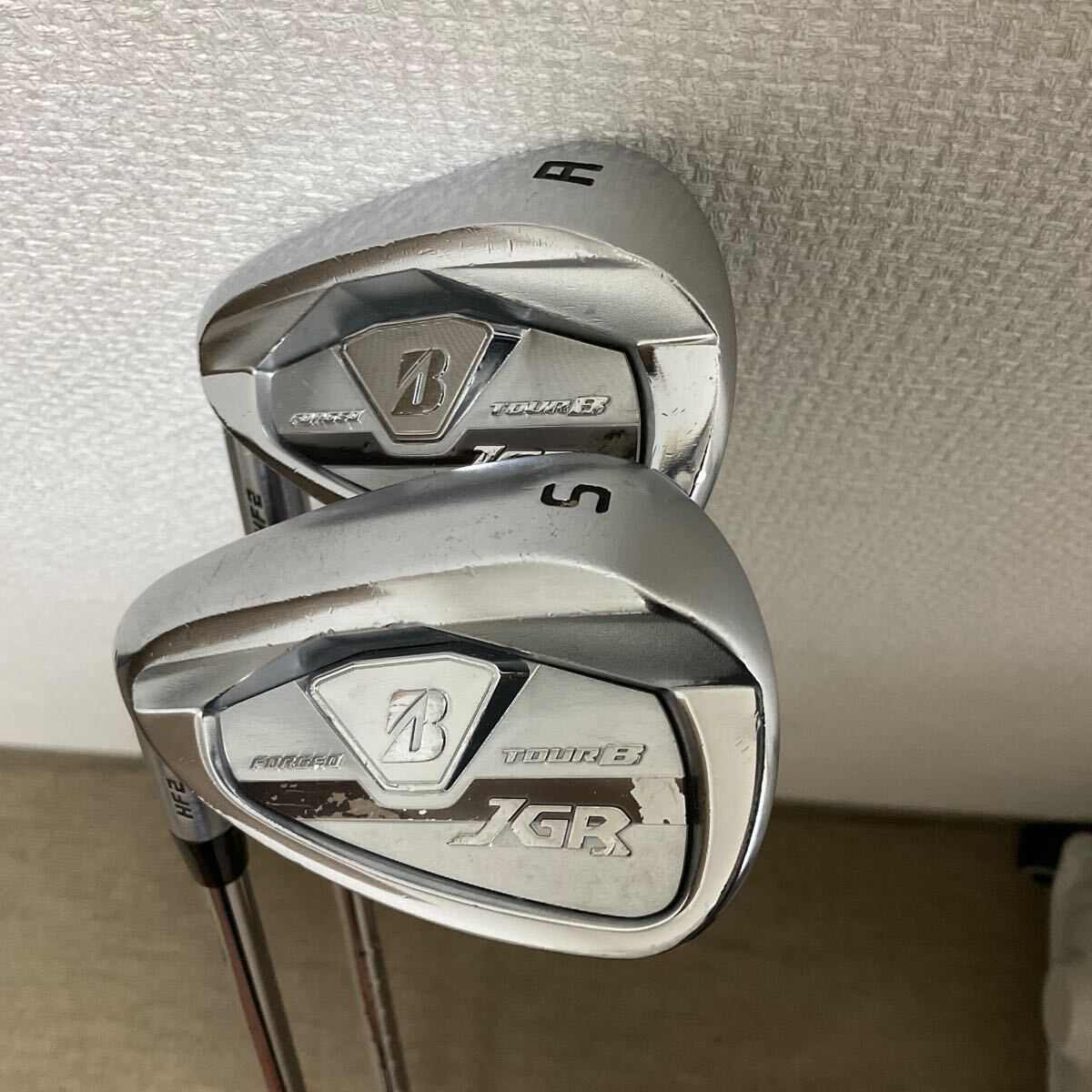 ブリジストン ツアーB JGR HF2 ウェッジA&S 2本セット純正NS850GH レフティ