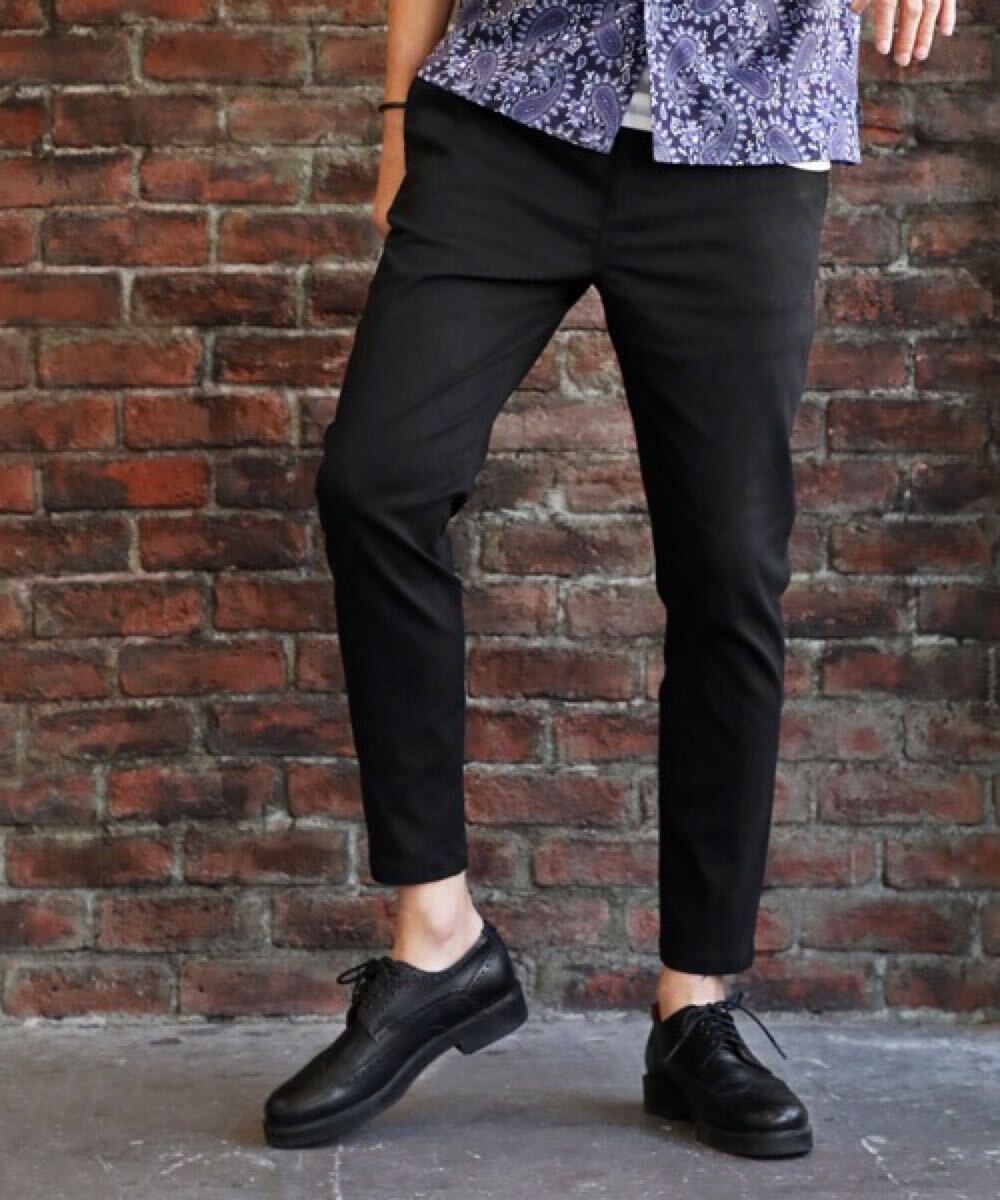 The DUFFER of ST.GEORGE「GUM STRETCH」SKINNY CHINO：超伸縮「ガムストレッチ」スキニー チノパン　L