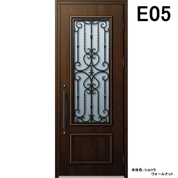 アルミサッシ YKK 玄関ドア ヴェナートD30 片開き E05 断熱 W922×H2330