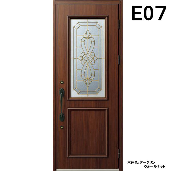 アルミサッシ YKK 玄関ドア ヴェナートD30 片開き E07 断熱 W922×H2330