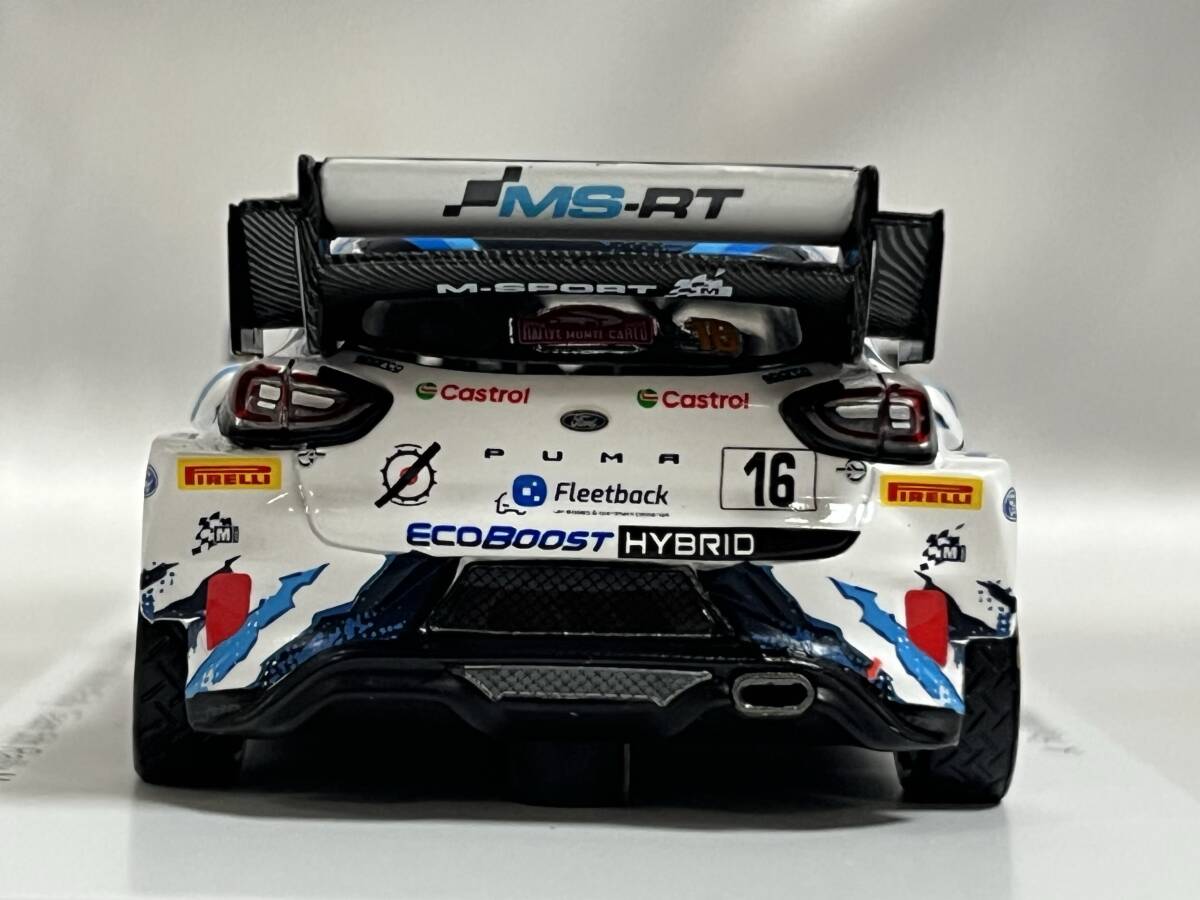Spark 1/43 フォード プーマ Rally 1 2024 ラリー・モンテカルロ Spark 1/43 フォード プーマ Rally 1 2024 ラリー・モンテカルロ