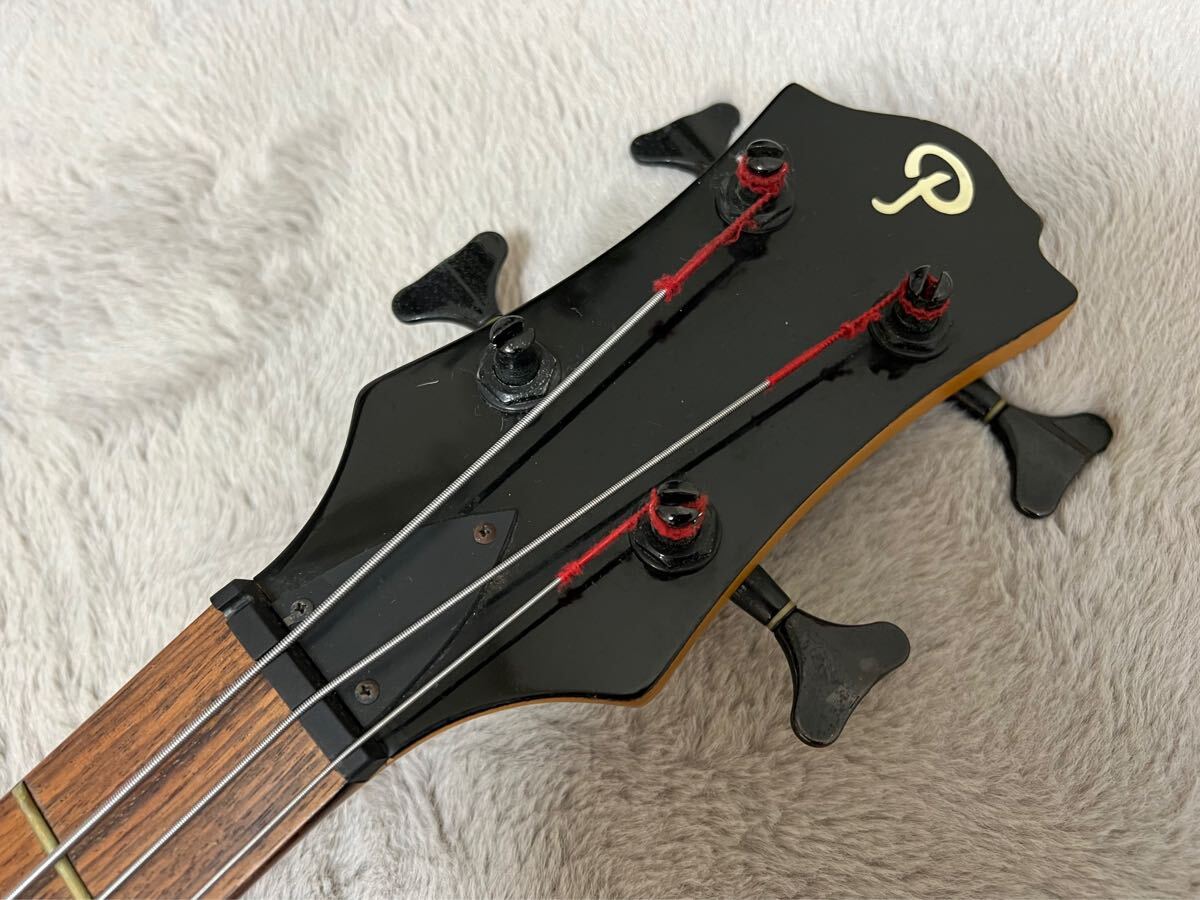  очень редкий ariapro ii mockingbird Aria Pro iimo gold bird bass основа прекрасный товар JAPAN.. торговля 1985 Japan Vintage исправно работающий товар струна есть 