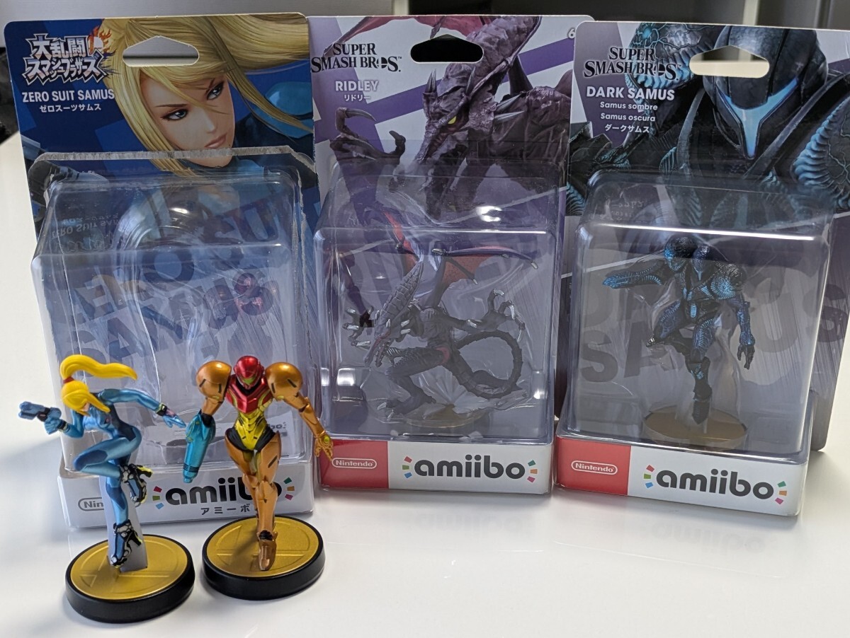 Amazon.co.jp: amiibo ダブルセット [サムス/E.M.M.I.