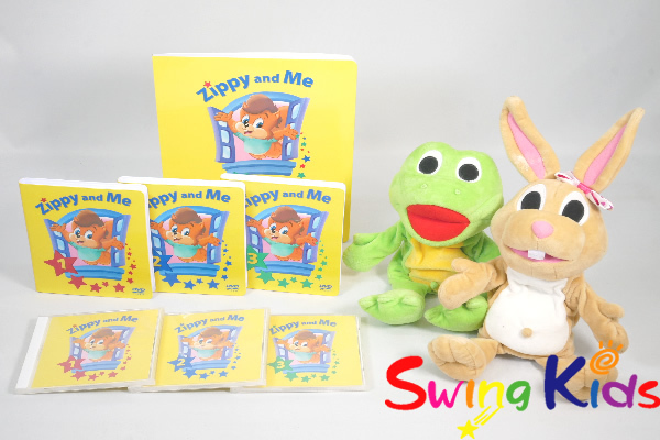 Zippy and Me （字幕切替機能付） クリーニング済 美品多 DWE ディズニー英語システム 20241200129 中古