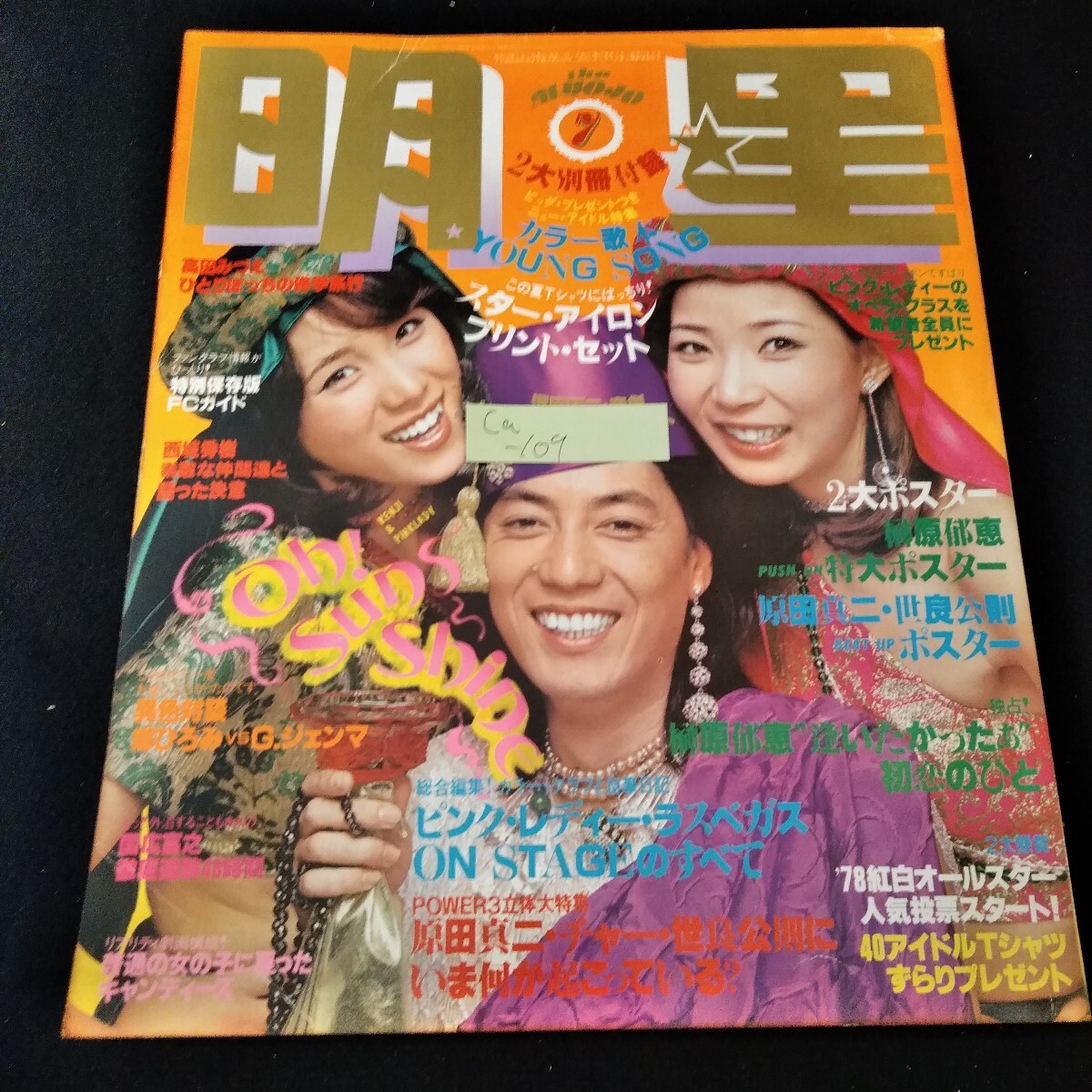最も 2303MK○明星デラックス「'81あなたとスターのヘアカタログ」秋 明星、Myojo
