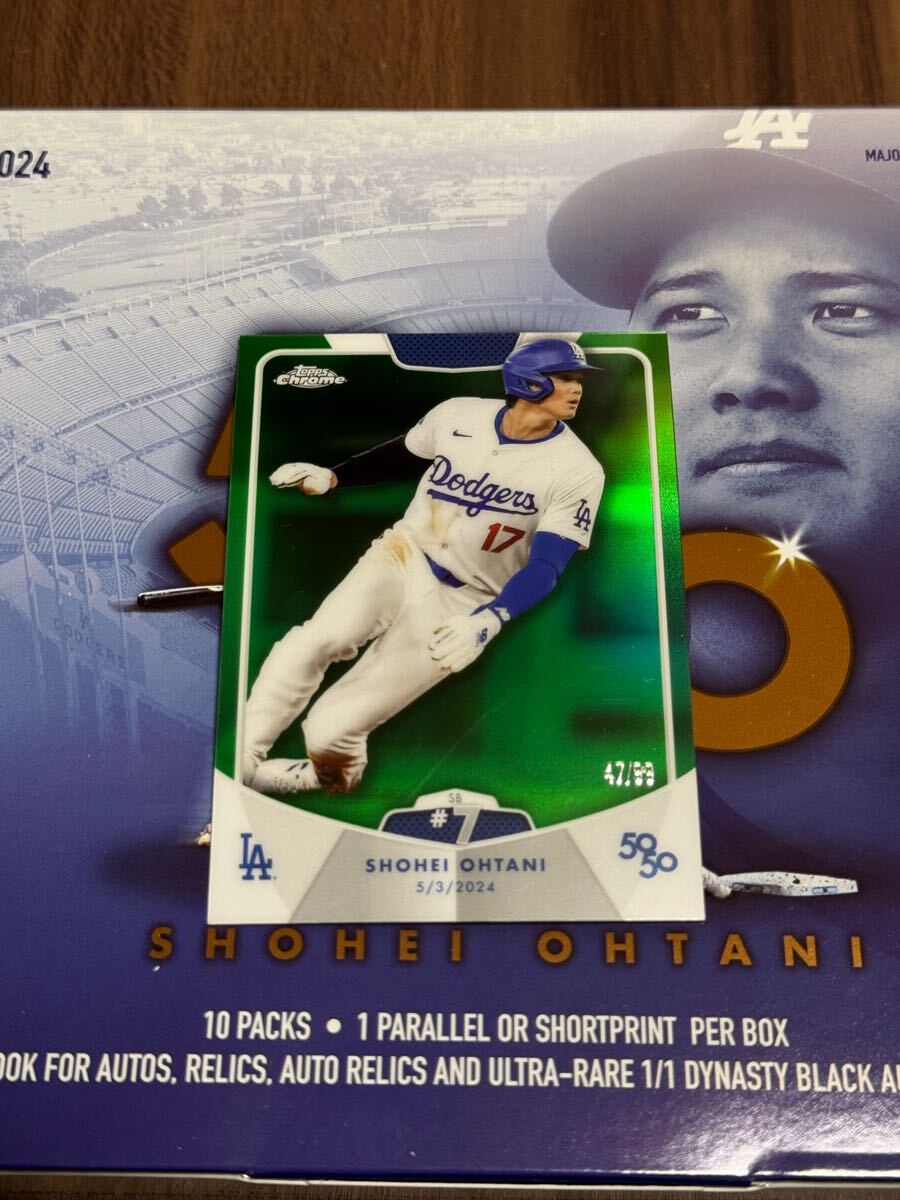 大谷翔平 / LosAngels Dodgers】Topps 50/50シリアルカード 99枚 大谷翔平 / LosAngels Dodgers】Topps 50/50シリアルカード 99枚