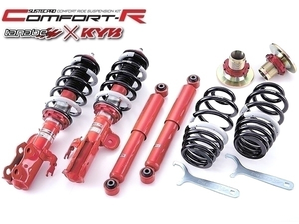 送料無料 タナベ サステックPRO CR 車高調 (1台分) タント/タント カスタム LA600S　CRLA600SK タナベ tanabe (サステックプロ CR) 車高調 (マウントレスキット