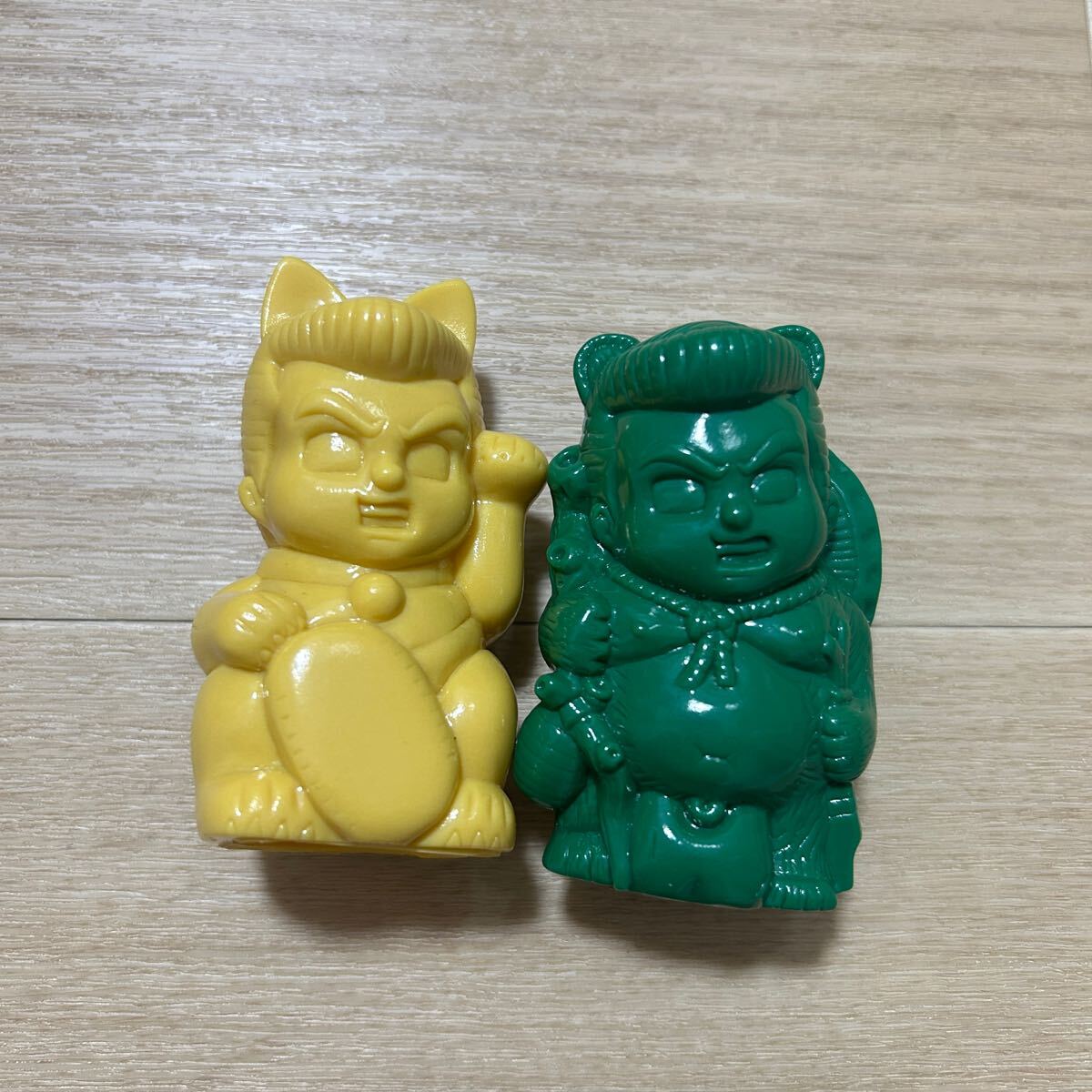 新品未開封 ゴッコ堂 TOYDITIONAL 招き猫 素体 フィギュア　2体