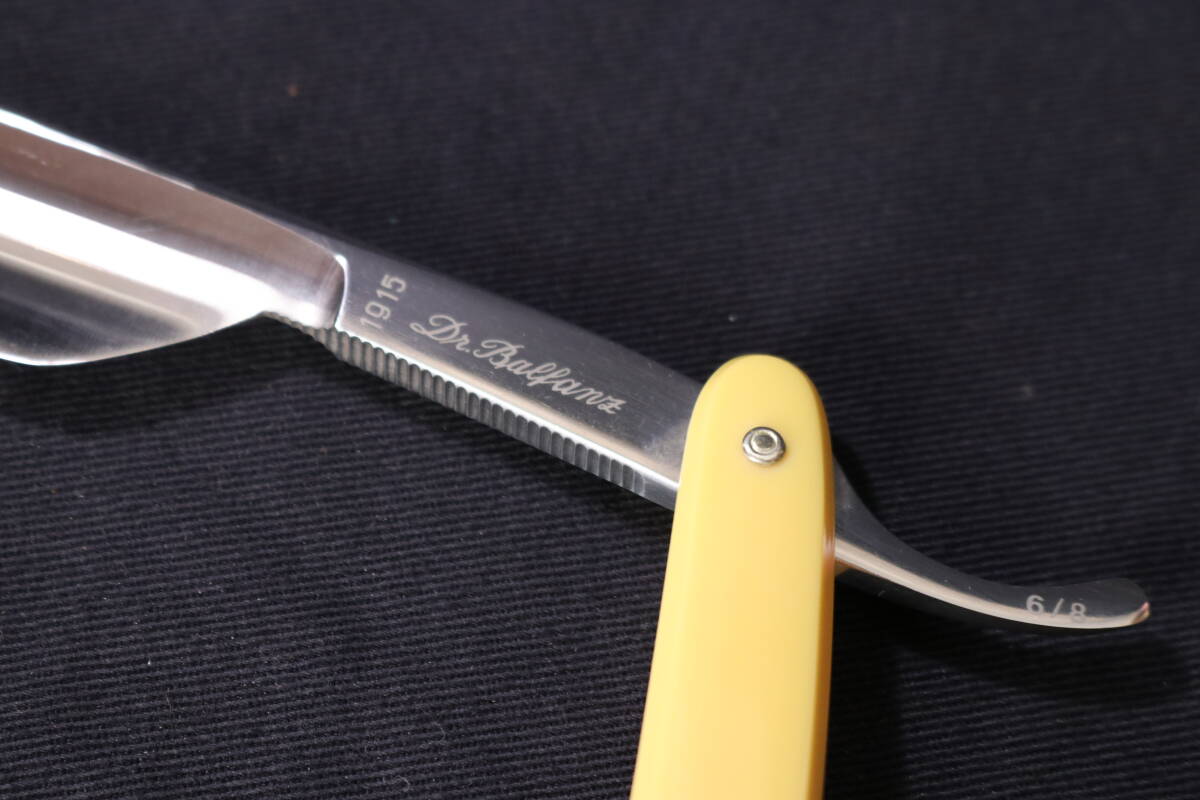 ゾリンゲン 西洋剃刀 Drbalfanz 1915 ドイツ製 Solingen 理容