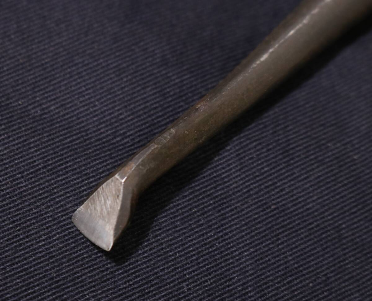 9mm/3分 平シャジ鑿 彫刻小細工用 大工道具