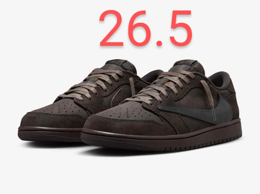 26 5cm 新品 Travis Scott × Nike Air Jordan 1 Low OG SP 26 5cm 新品 Travis Scott × Nike Air Jordan 1 Low OG SP