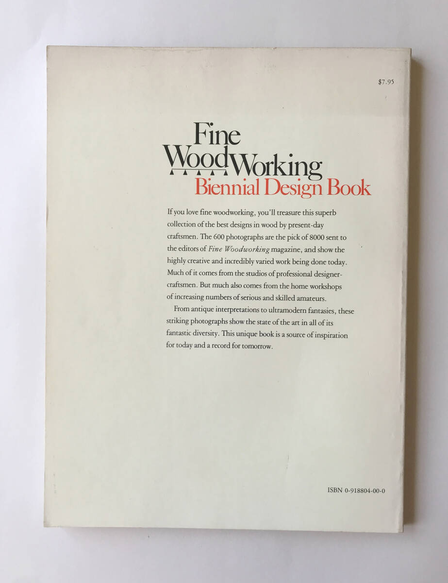 Fine WoodWorking Biennial Design Book 木工