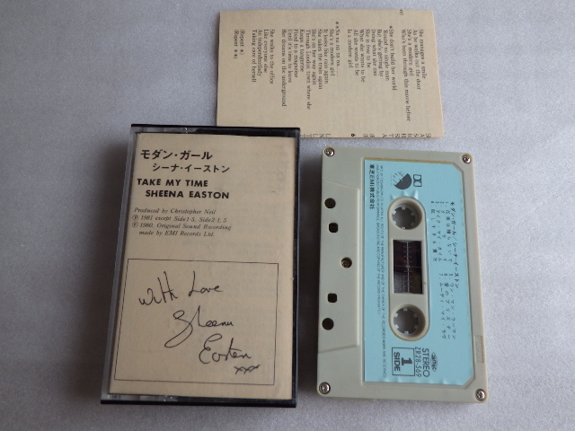 SHEENA EASTON　シーナ・イーストン　モダン・ガール　カセットテープ　ｚ122801