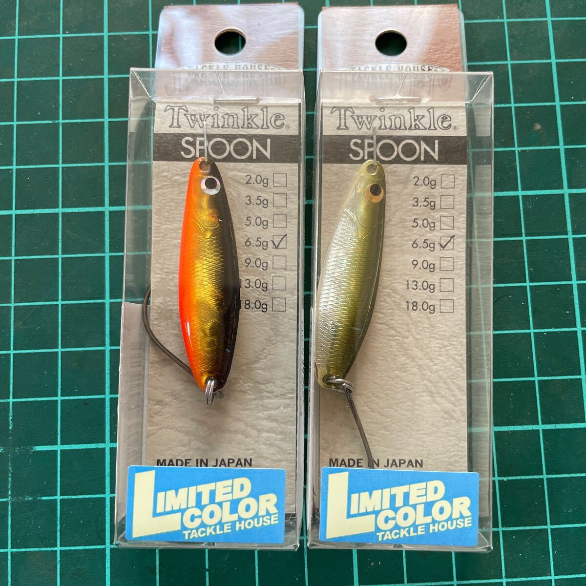 タックルハウス　ツインクルスプーン　6.5g 2個セット　新品未使用品 シマノ_画像1