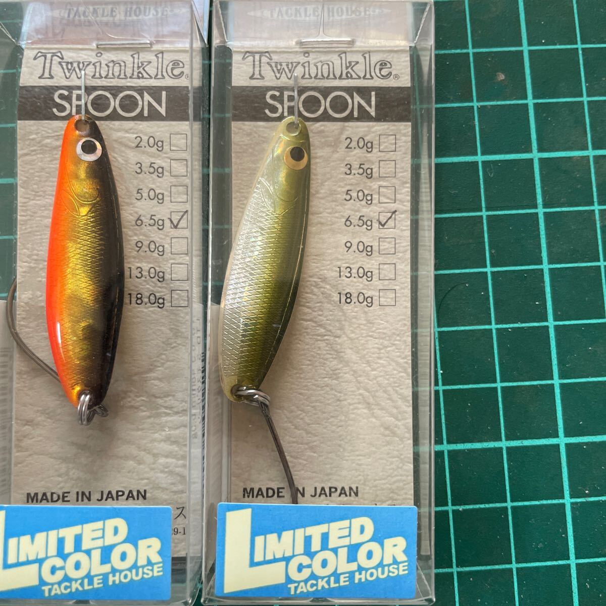 タックルハウス　ツインクルスプーン　6.5g 2個セット　新品未使用品 シマノ_画像2