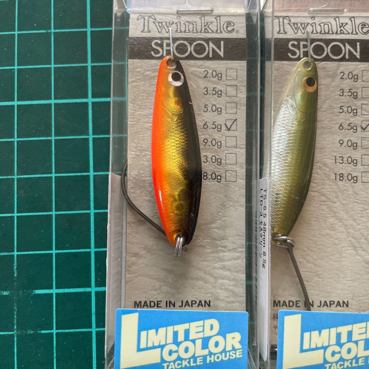 タックルハウス　ツインクルスプーン　6.5g 2個セット　新品未使用品 シマノ_画像3