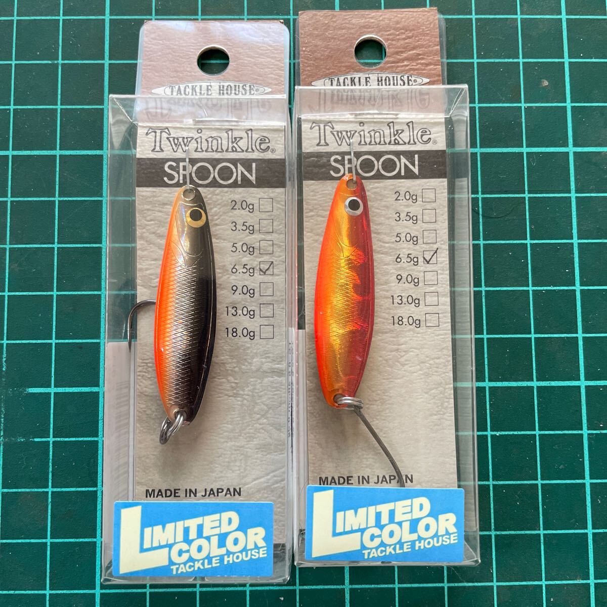 タックルハウス　ツインクルスプーン　6.5g 2個セット　新品未使用品 ダイワ_画像1
