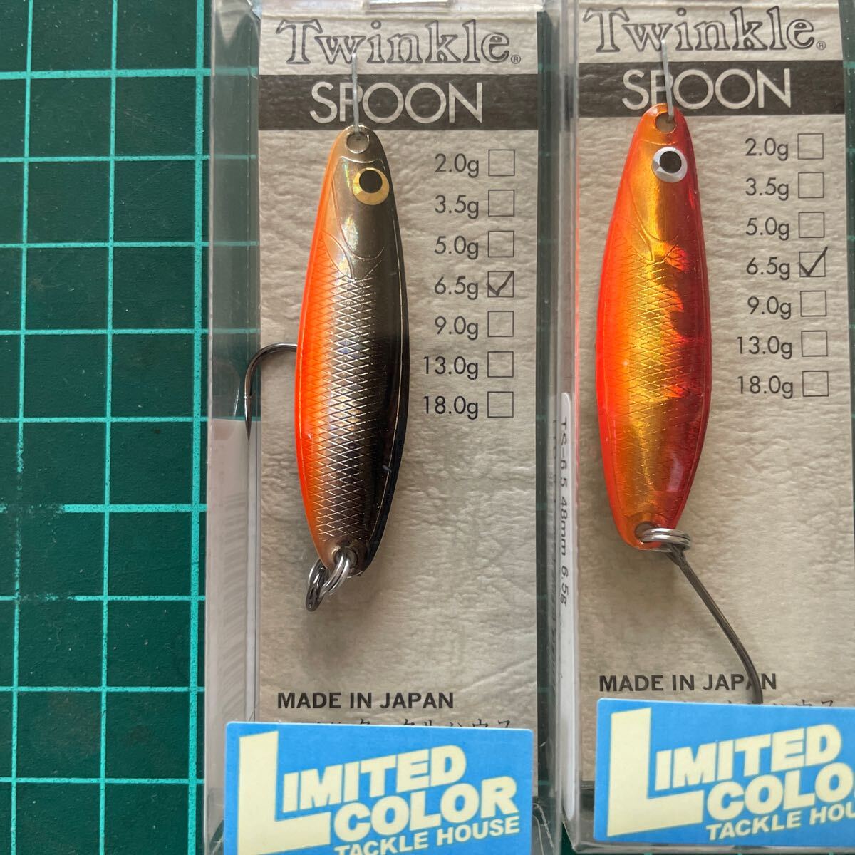タックルハウス　ツインクルスプーン　6.5g 2個セット　新品未使用品 ダイワ_画像3