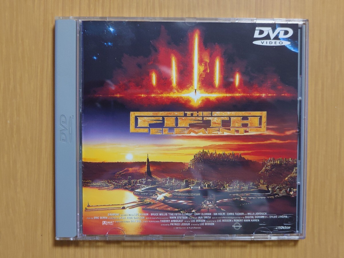 [ снят с производства ] fifth * Element драгоценности кейс б/у DVD с поясом оби 