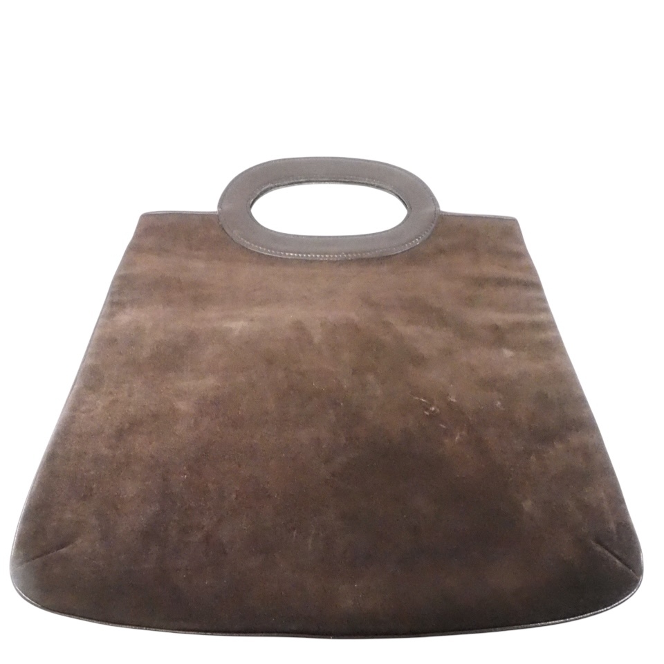 希少！!ビンテージ オールドセリーヌ CELINE トートバッグ 馬車金具 ブラウン IHS612_画像3