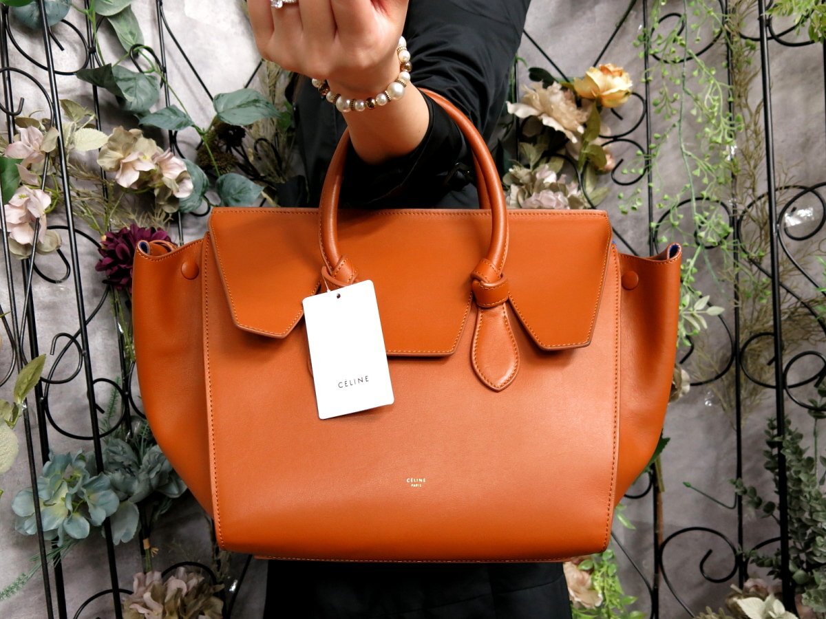○超美品○新品同様○CELINE セリーヌ○タイバッグ○カーフ ○超美品○新品同様○CELINE セリーヌ○タイバッグ○カーフ