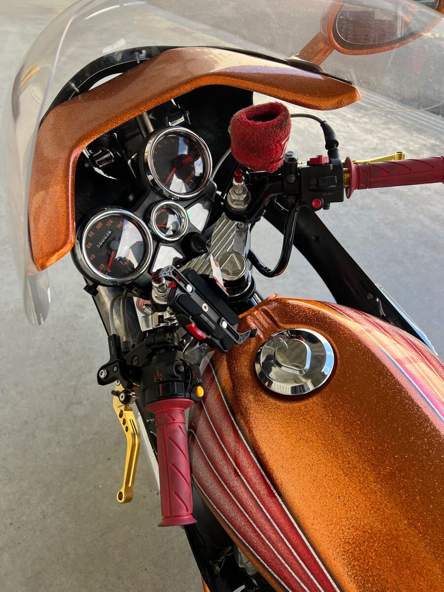 b*6様 CBX400F2型タンク当時物オリジナル cbx400f 2型 タンク オリジナルペイント 当時物