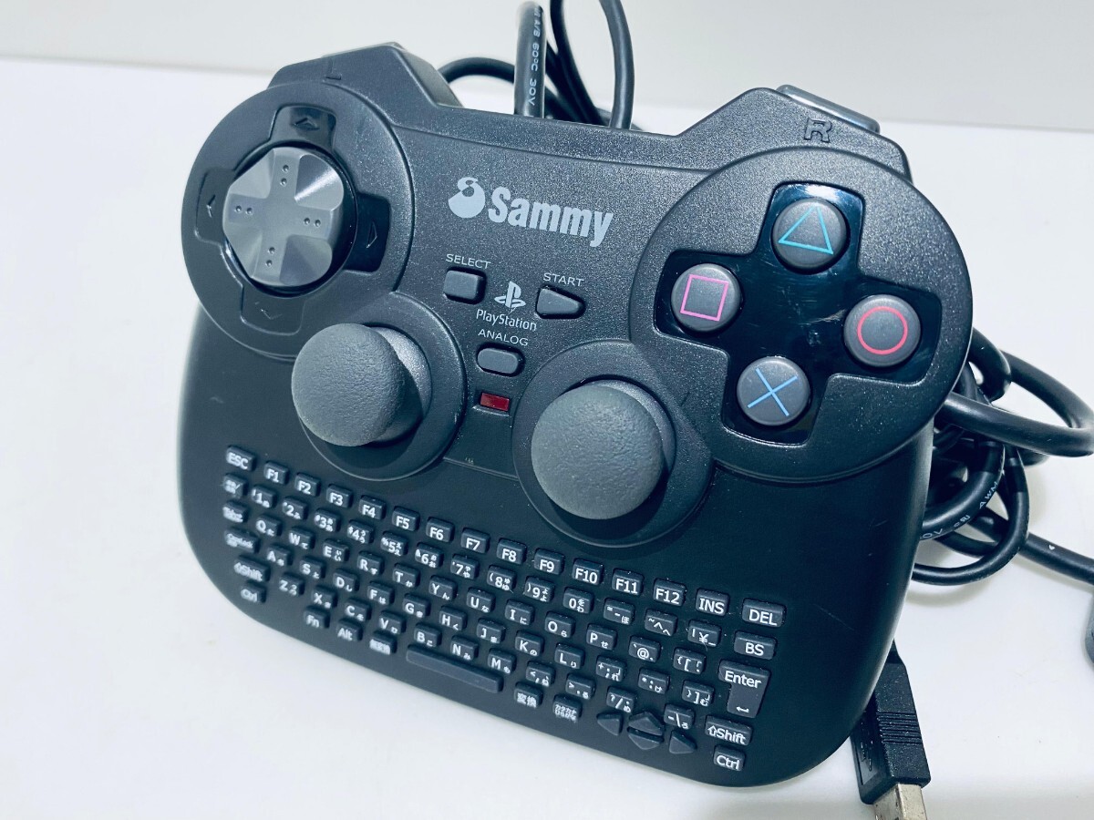 !_Sammy клавиатура накладка Mini SMY-2002KP PS2 управление PlayStation 2 редкий товар / рабочий товар (J-38)