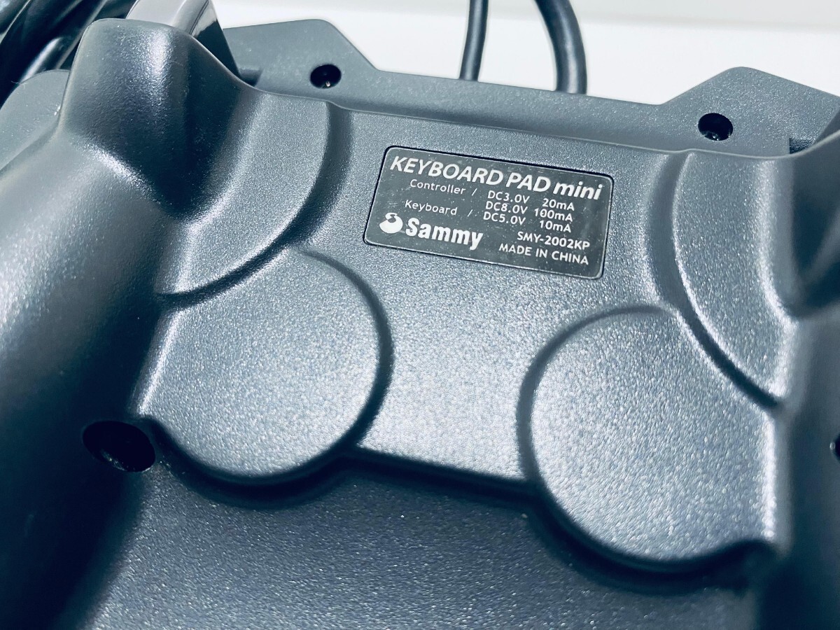 !_Sammy клавиатура накладка Mini SMY-2002KP PS2 управление PlayStation 2 редкий товар / рабочий товар (J-38)