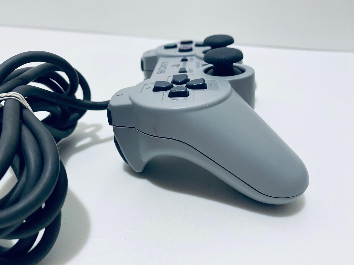  редкий товар PS управление Sony оригинальный PlayStation DUALSHOCK PlayStation SCPH-1200 рабочий товар рабочее состояние подтверждено (B-4)