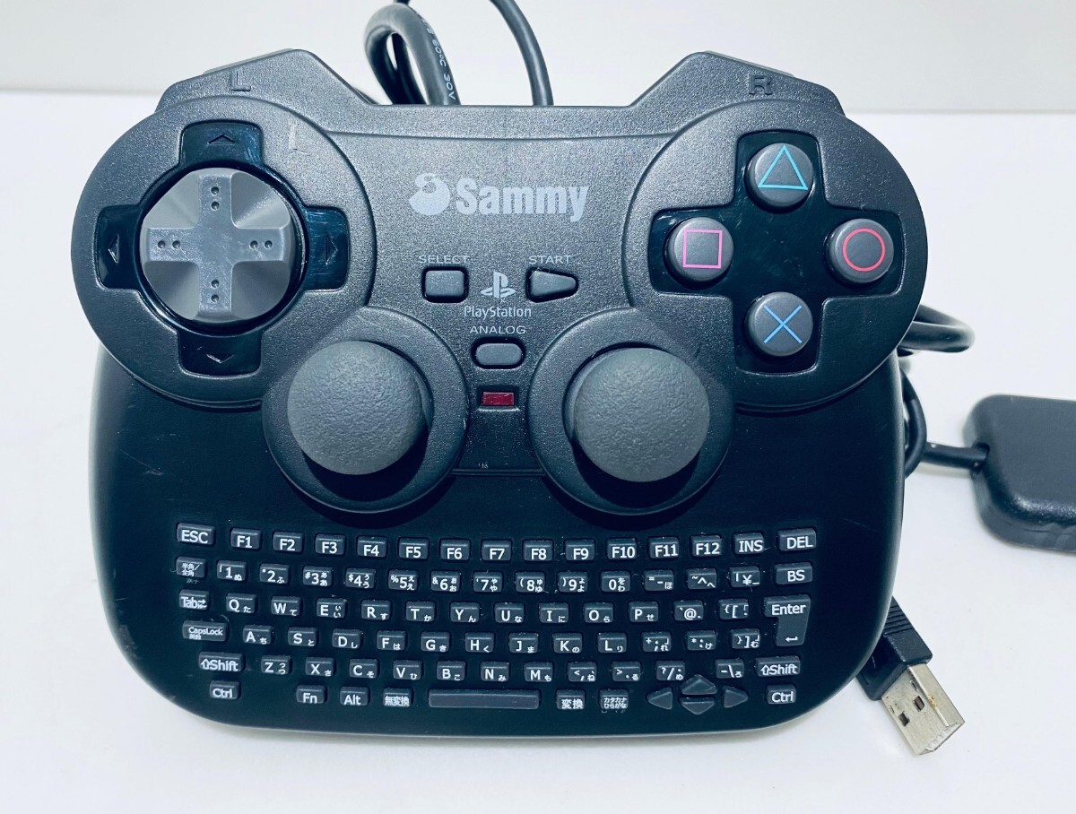 !_Sammy клавиатура накладка Mini SMY-2002KP PS2 управление PlayStation 2 редкий товар / рабочий товар (J-38)