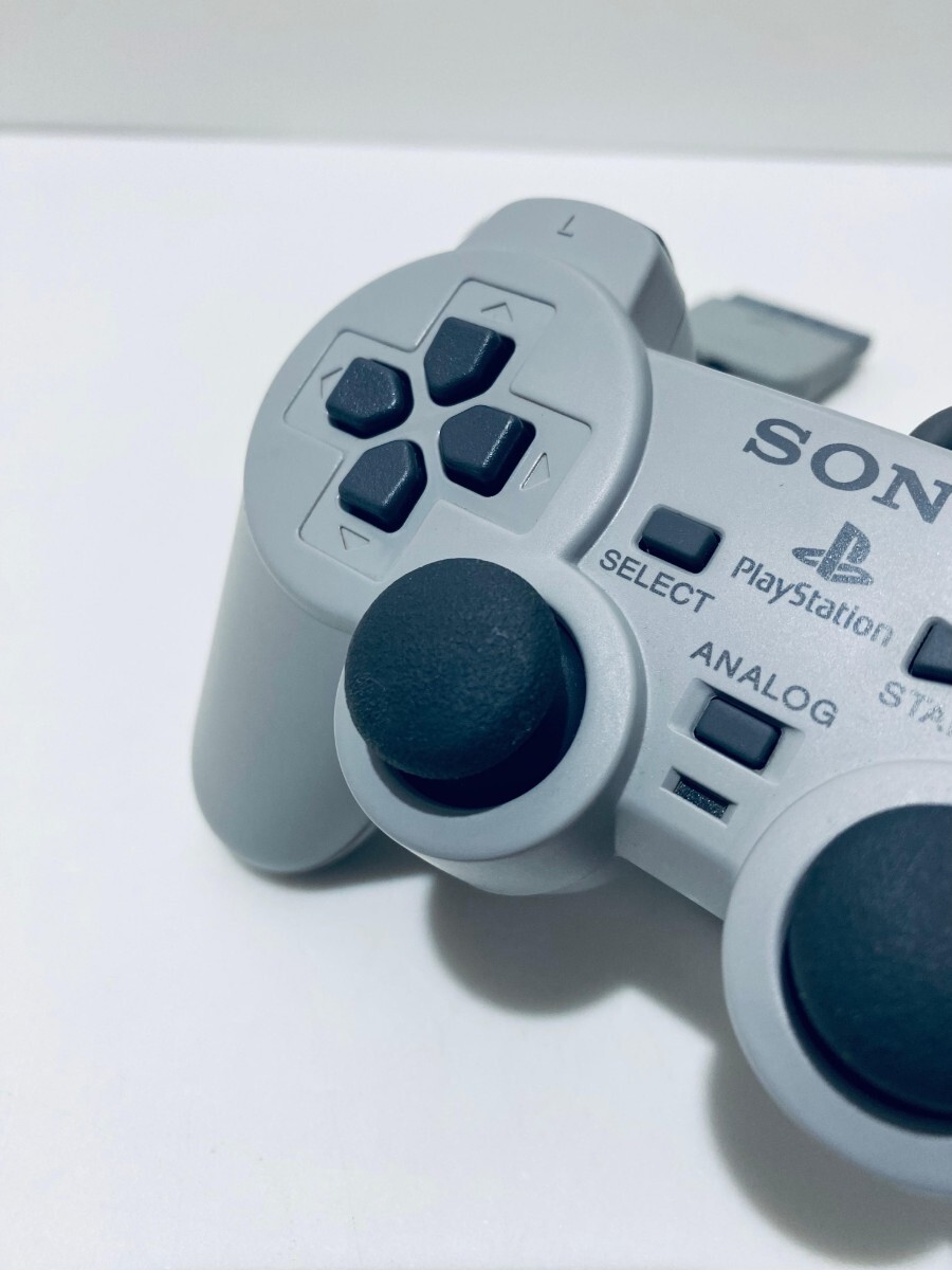  редкий товар PS управление Sony оригинальный PlayStation DUALSHOCK PlayStation SCPH-1200 рабочий товар рабочее состояние подтверждено (B-4)