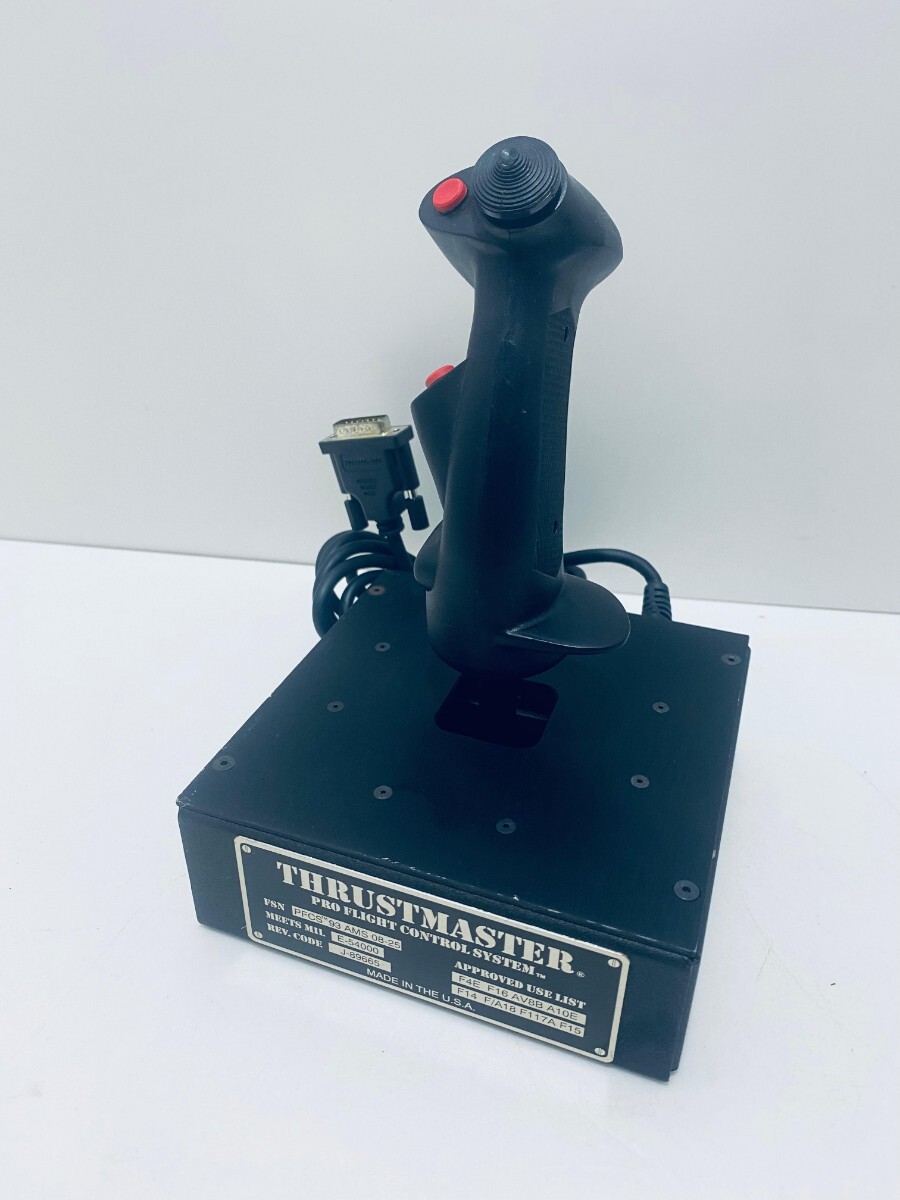 ファントム 操縦桿 そうじゅうかん　THRUSTMASTER F4 Grip スライトマスタープロフライトコントロールシステム 動作未確認 ジャンク(B-27)