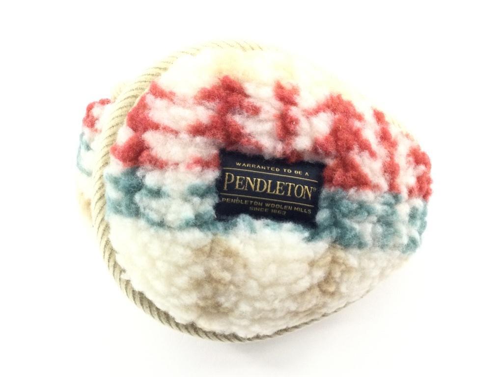 ボアイヤーマフラー PENDLETON ペンドルトン オフホワイト 冬_画像1
