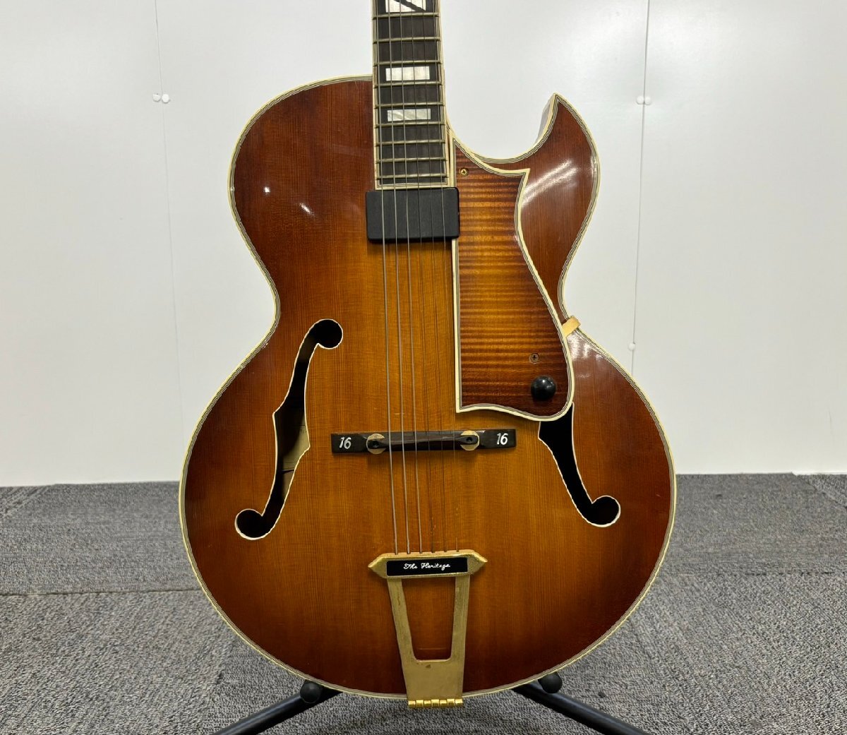 #TF1213 ^4484 secondhand goods musical instruments full ako guitar HERITAGE SWEET16 M24502 worn te-ji hard case attaching 