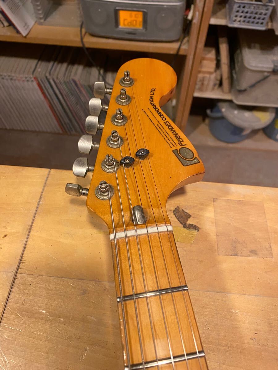 Fernandes フェルナンデス FST-50 石ロゴ メンテナンス済み Fernandes フェルナンデス FST-50 石ロゴ メンテナンス済み