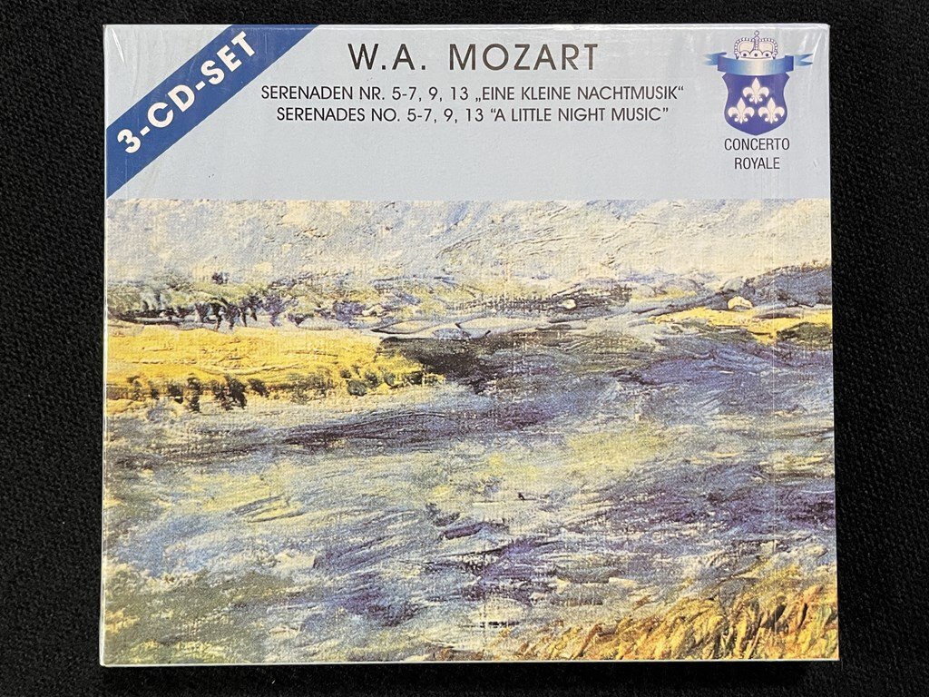 ｊΨ*　【未開封】　W.A.MOZART　モーツァルト　セレナーデ　クラシック　音楽CD　/N-H01