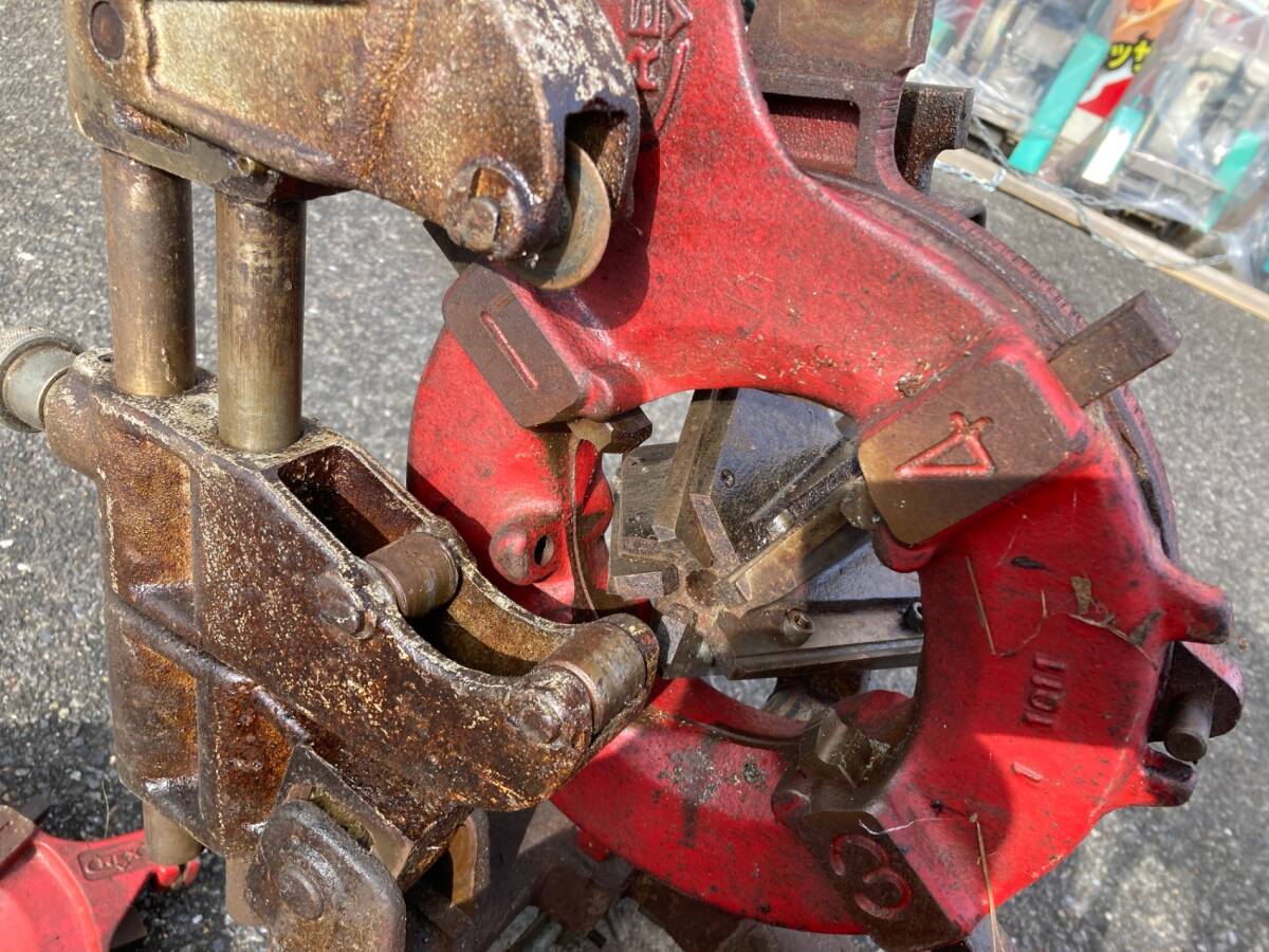 引取限定】【中古品】REX(レッキス) パイプマシン ねじ切り機 引取限定】【中古品】REX(レッキス) パイプマシン ねじ切り機