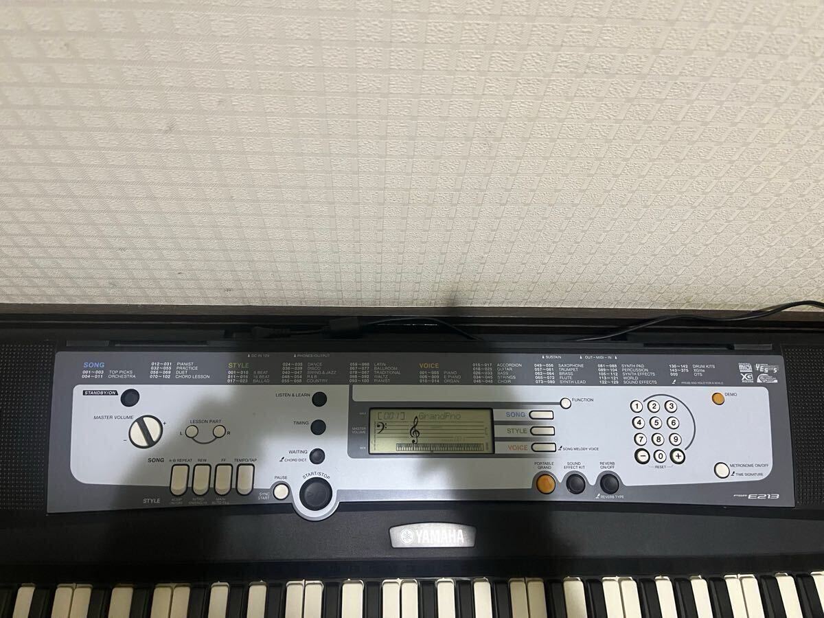 YAMAHA PSR E213 楽器 キーボード